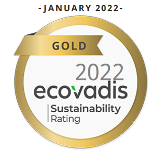 ecovadis-or Médaille d'or Ecovadis